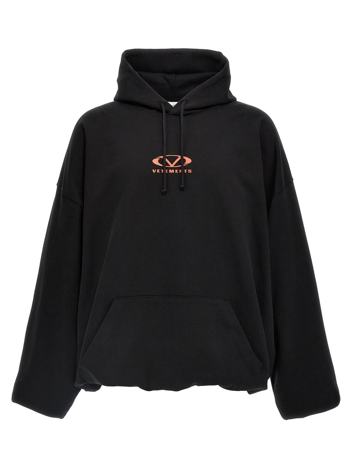 Oval Logo Sweatshirt Black