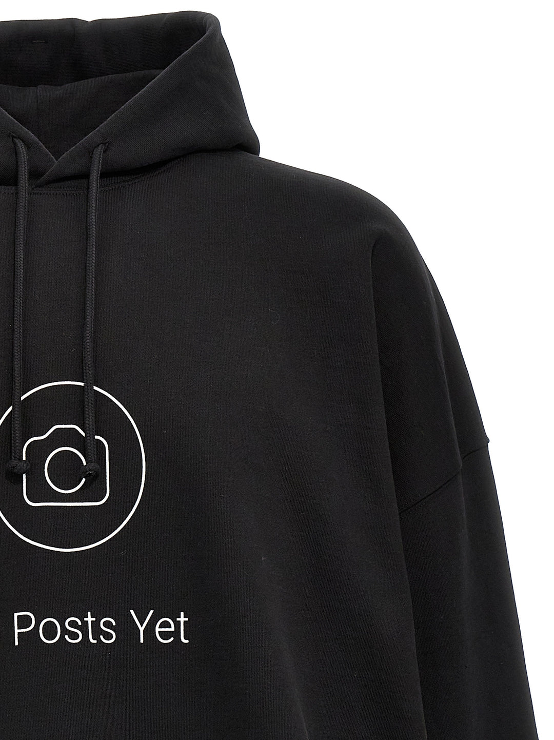 No Posts Sweatshirt Black