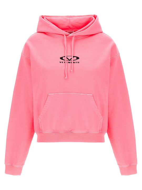 Oval Logo Sweatshirt Pink
