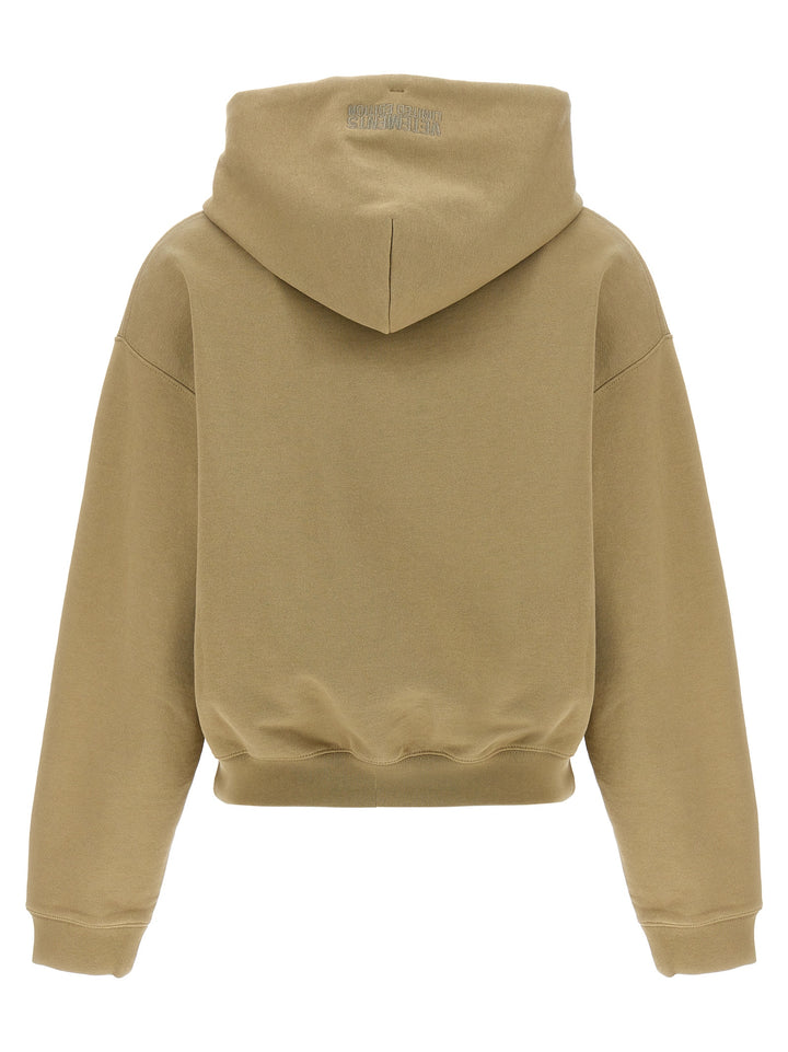 Vetements Oval Logo Sweatshirt - Beige | b202cb0dcf7cdf63bfb78d4243cc4a70a412e297