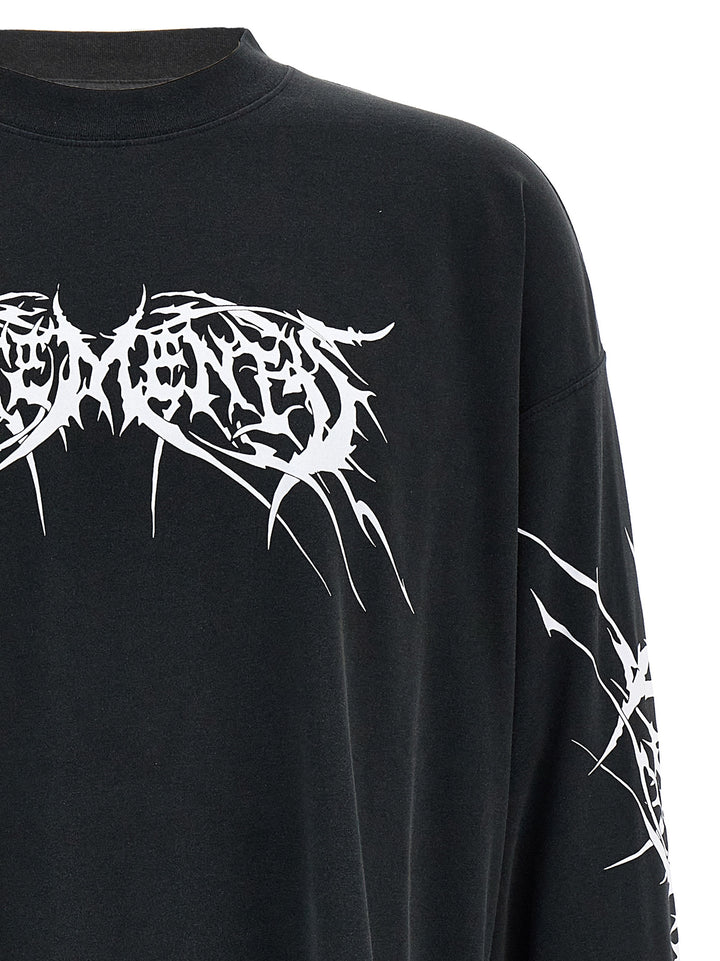 Death Metal T-Shirt White/Black