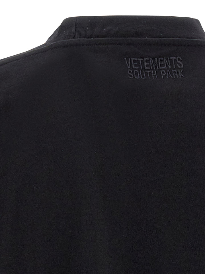 Vetements Southpark T-shirt - Black | 6614ef9d0632e554ecbefb16f199985d256f7e4e