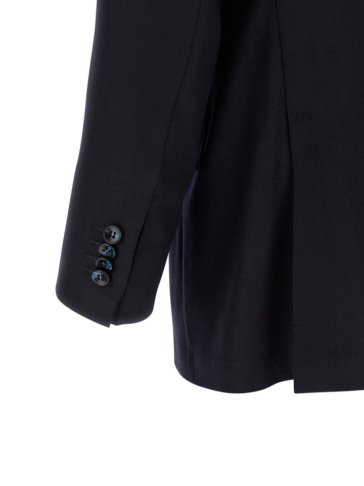 Kiton Virgin Wool And Cashmere Dress Suits - Blue | ece4c6862c85f22823be3b804ab4d0af80a73059