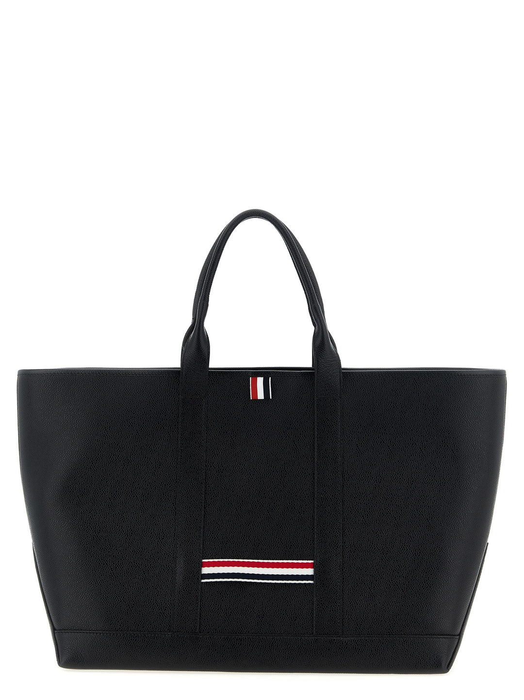 Thom Browne Medium Tool Tote Tote Bag - Black | 1f0e6302f78456d9b7450fb3b094c4454f556702