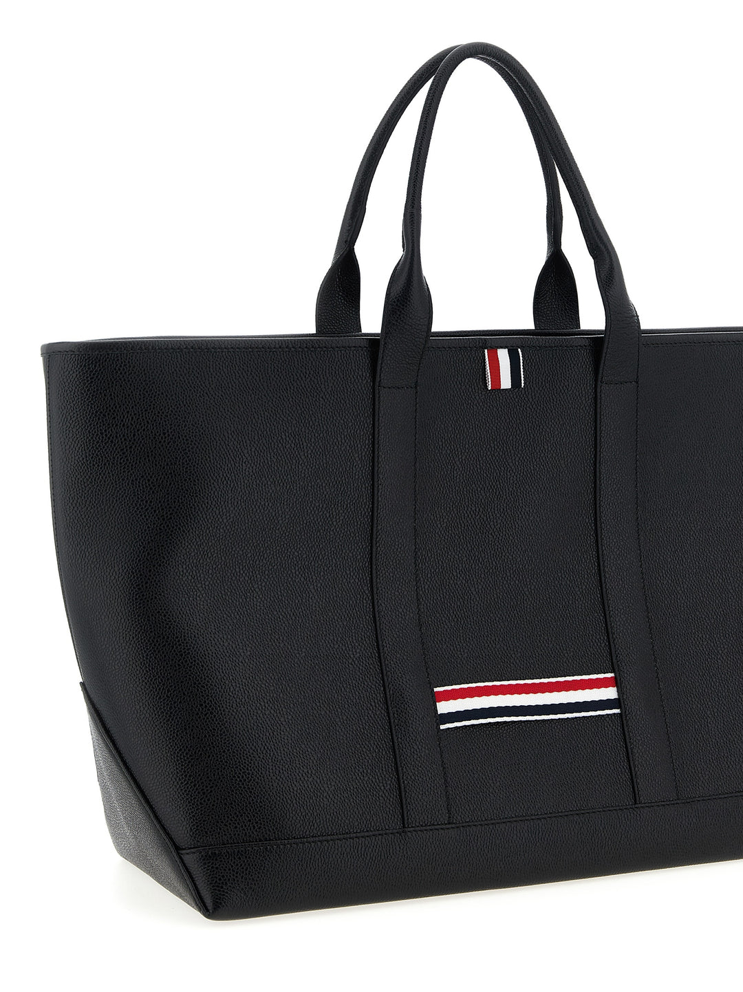 Thom Browne Medium Tool Tote Tote Bag - Black | ae856240540dafeb3edd7c891ac4fa364c5e7258