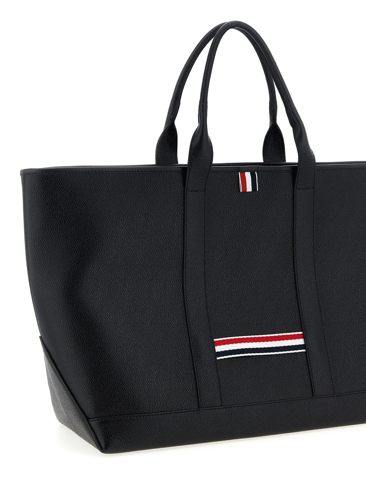 Thom Browne Medium Tool Tote Tote Bag - Black | ae856240540dafeb3edd7c891ac4fa364c5e7258