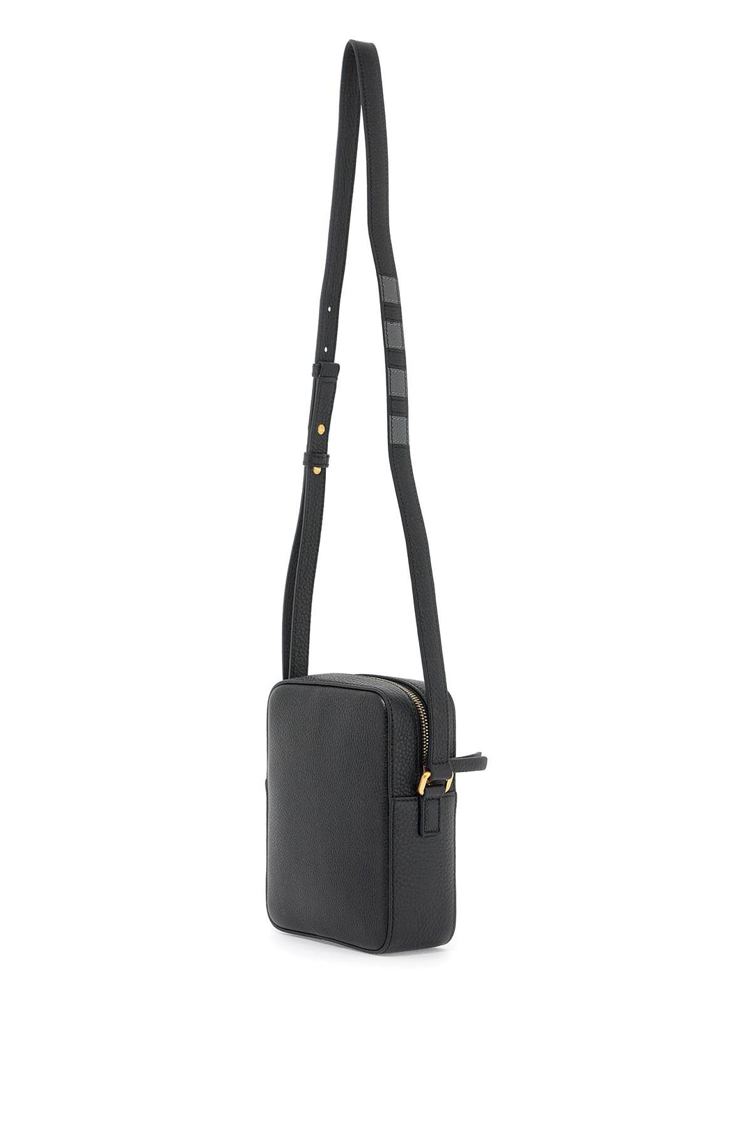 Pebble Grain Leather Vertical Camera Bag