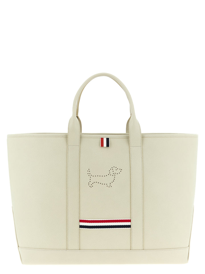 Thom Browne Tool Tote Tote Bag - White | 457e3692a7600d4ab272267f7561efa59e22e50d