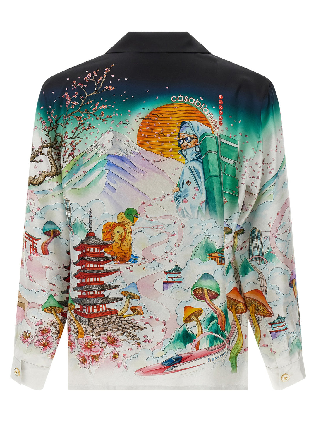 Casablanca Flowers Shirt and Blouse - Multicolor | 52d58b83ff3748248a06ae5941ff1fbaea04bbe0