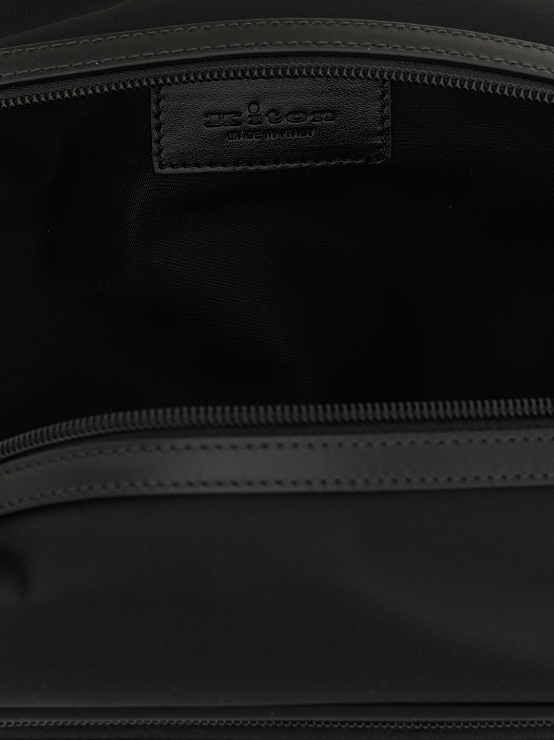 Kiton Metallic Logo Beauty - Black | 5661f38e9d70a9a6271197dbb16801f192b939ca