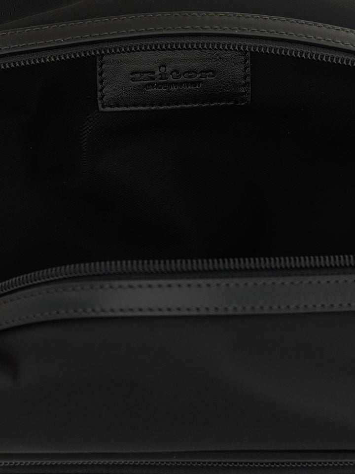 Kiton Metallic Logo Beauty - Black | 5661f38e9d70a9a6271197dbb16801f192b939ca