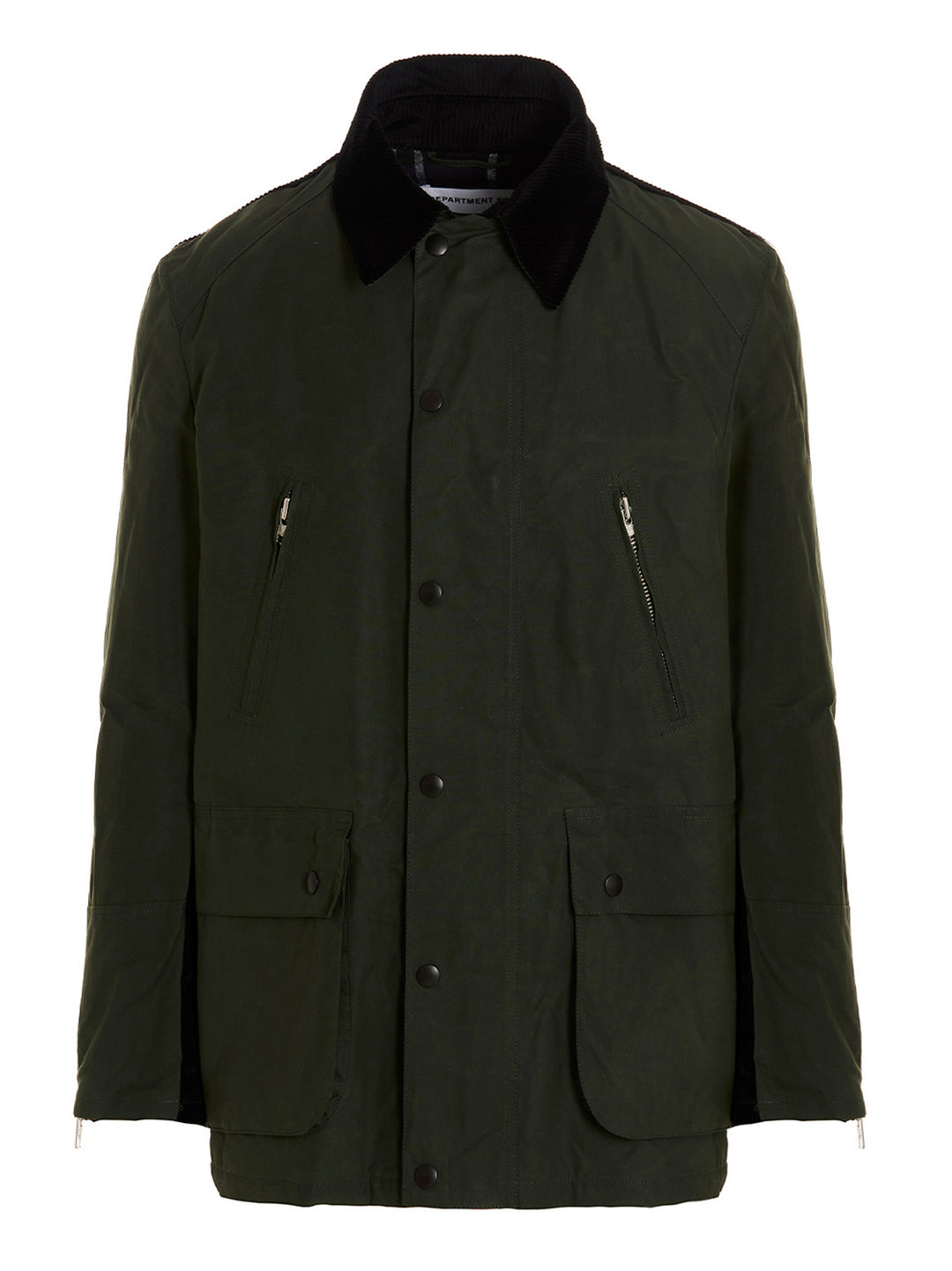 Department 5 Middle Barbour Puffer Jackets - Green | 787799022974cd6f4d89c784f36ec66affb1e4f6