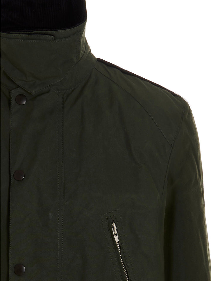 Department 5 Middle Barbour Puffer Jackets - Green | faf8d6c1eb62b75339cb23f42f0f7f2232fc76c4