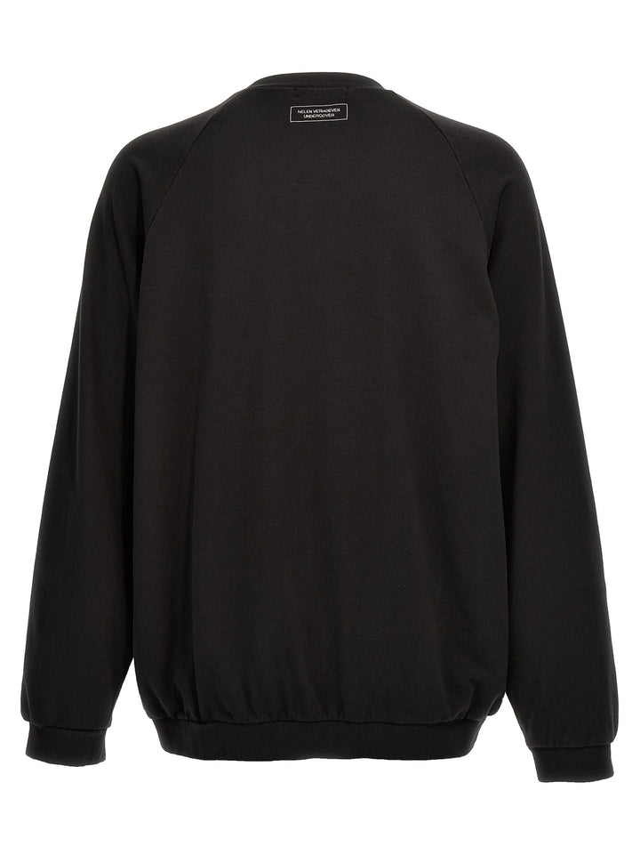 Print Sweatshirt Black