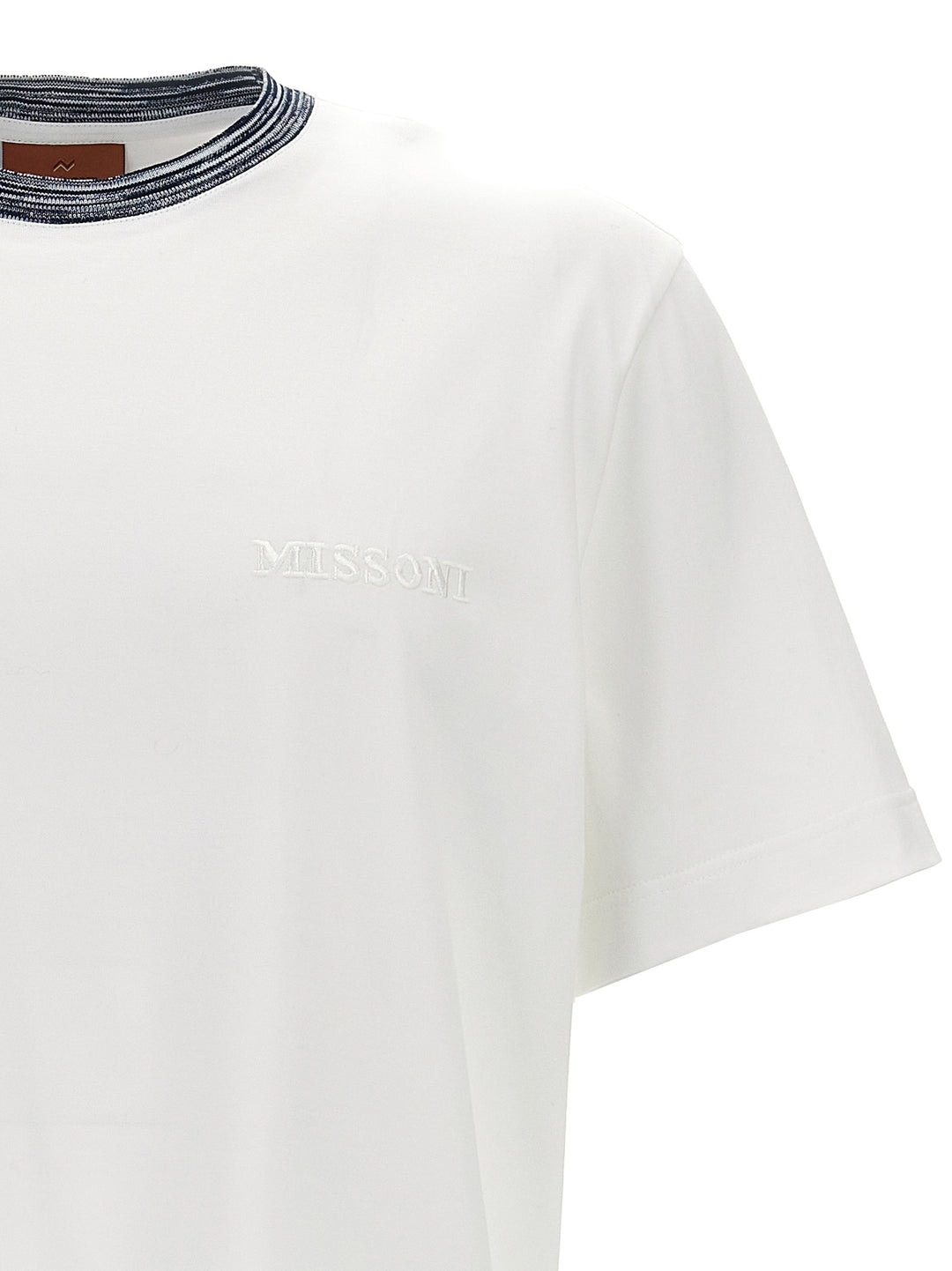 Logo Embroidery T-Shirt White