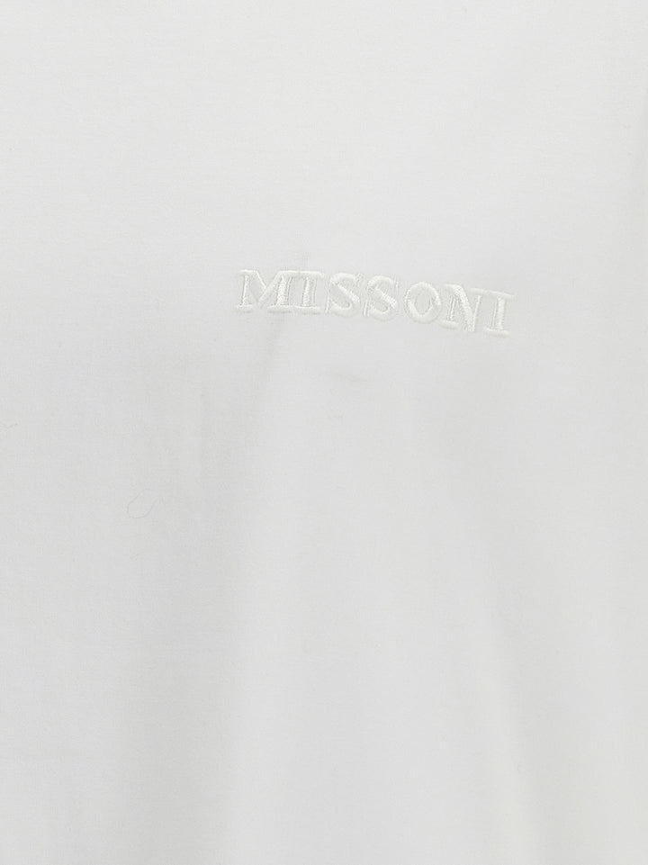 Logo Embroidery T-Shirt White