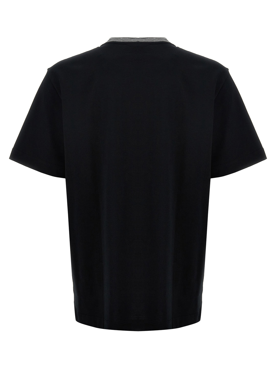 Logo Embroidery T-Shirt Black