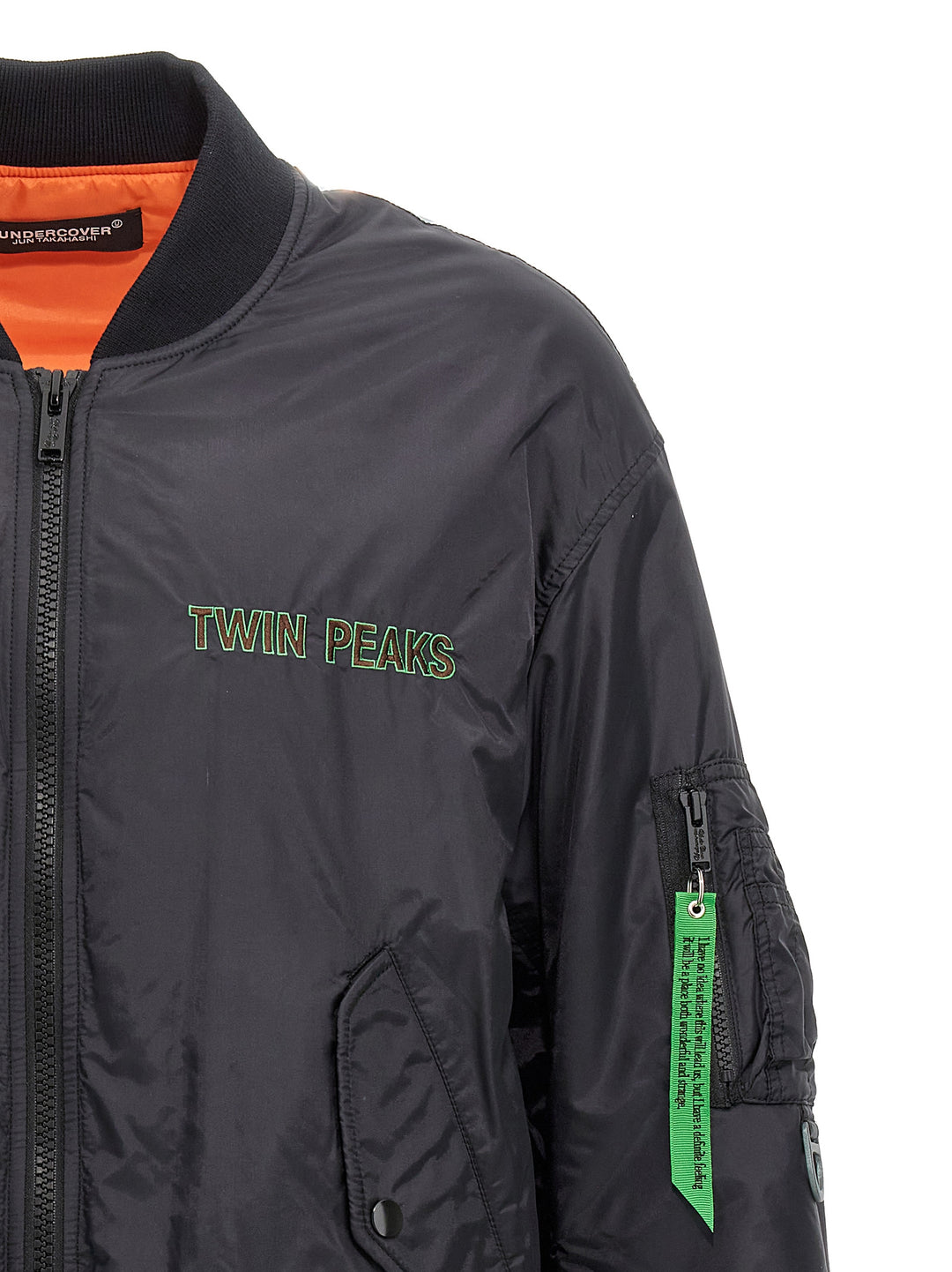 Twin Peaks Casual Jackets, Parka Black