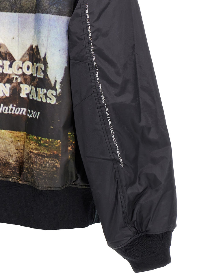 Twin Peaks Casual Jackets, Parka Black