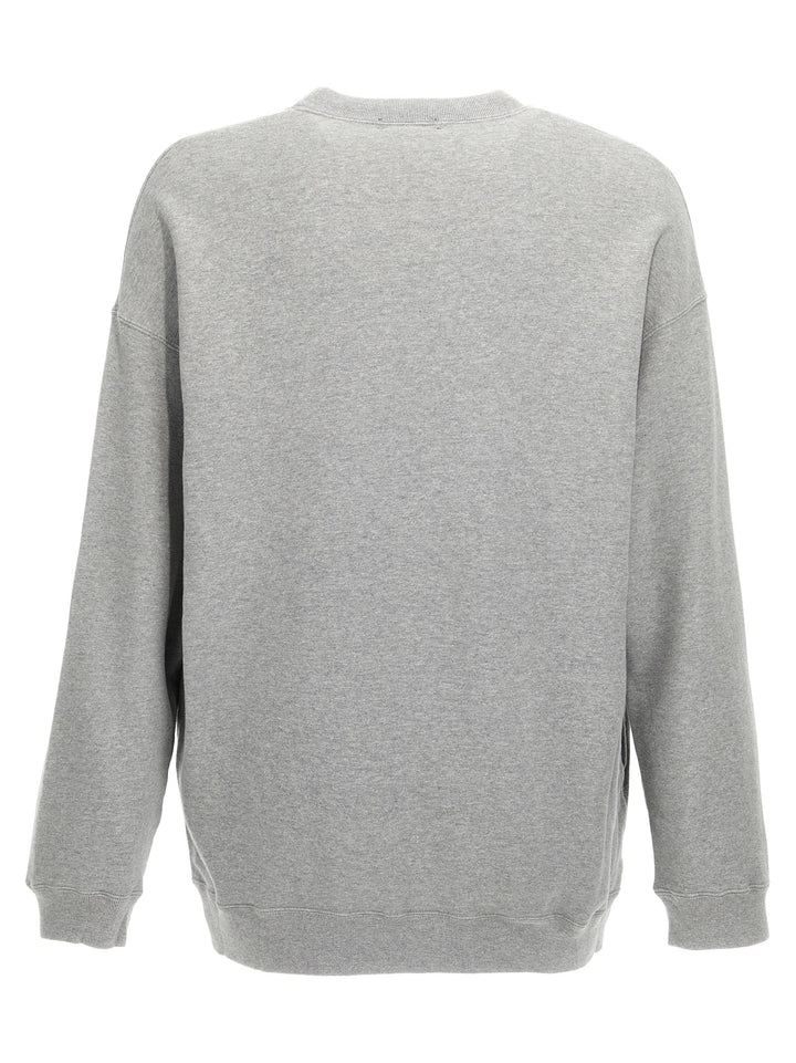 Print Sweatshirt Gray