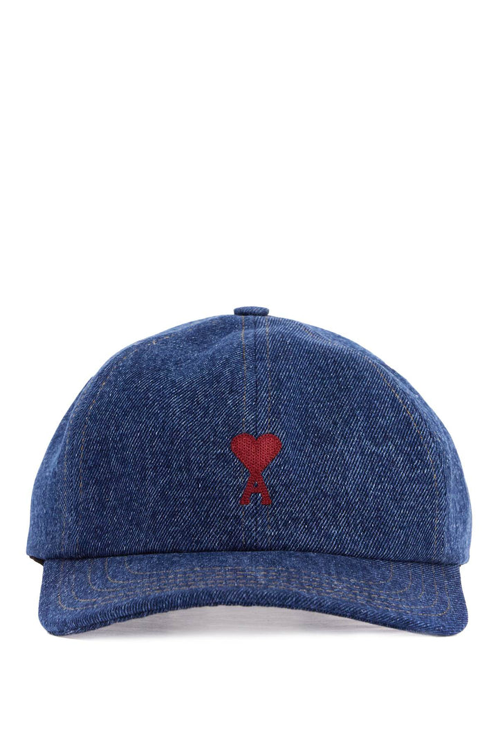 Cappello Baseball Ami De Coeur In Denim