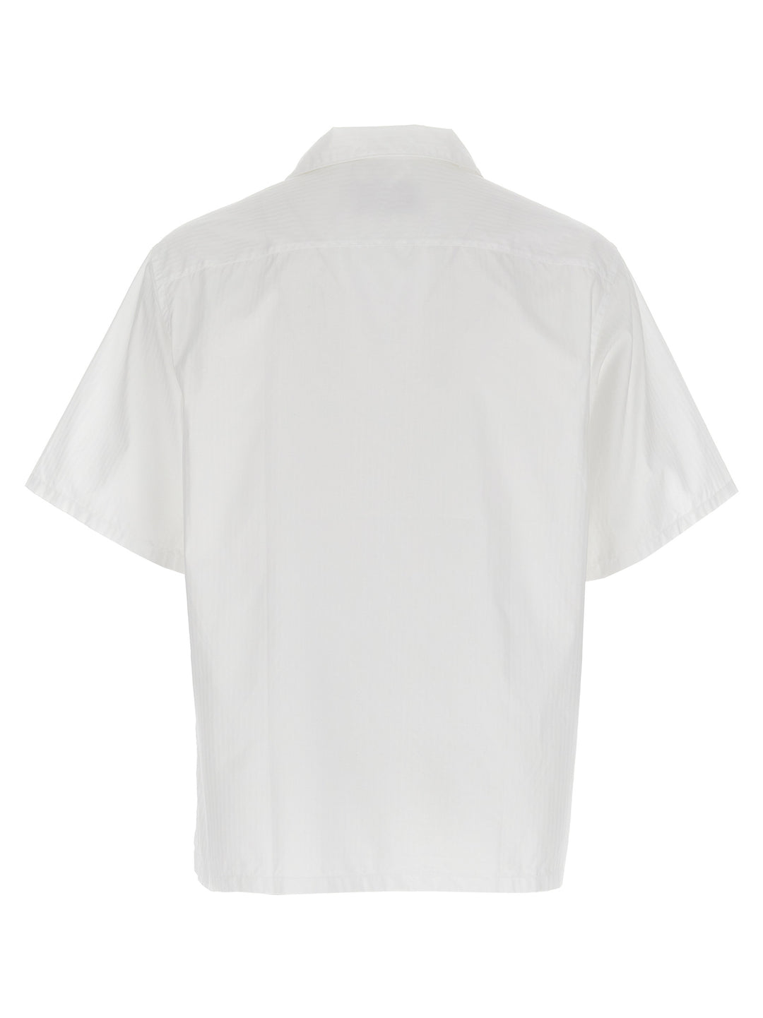 Prada Striped Shirt Shirt and Blouse - White | b690a15b27446c07bf804c2653cb31d399595ad3