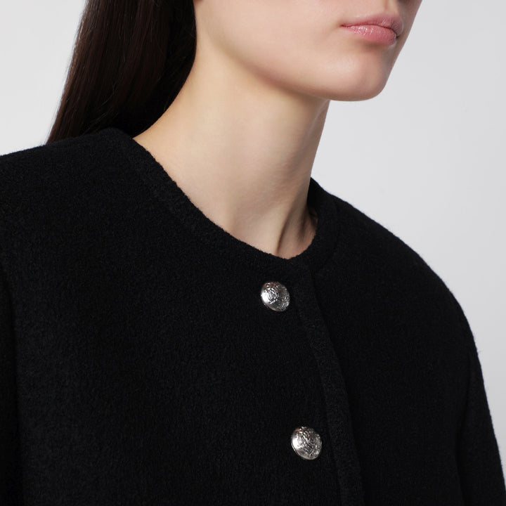 Dunst Black Classic Jacket In Tweed