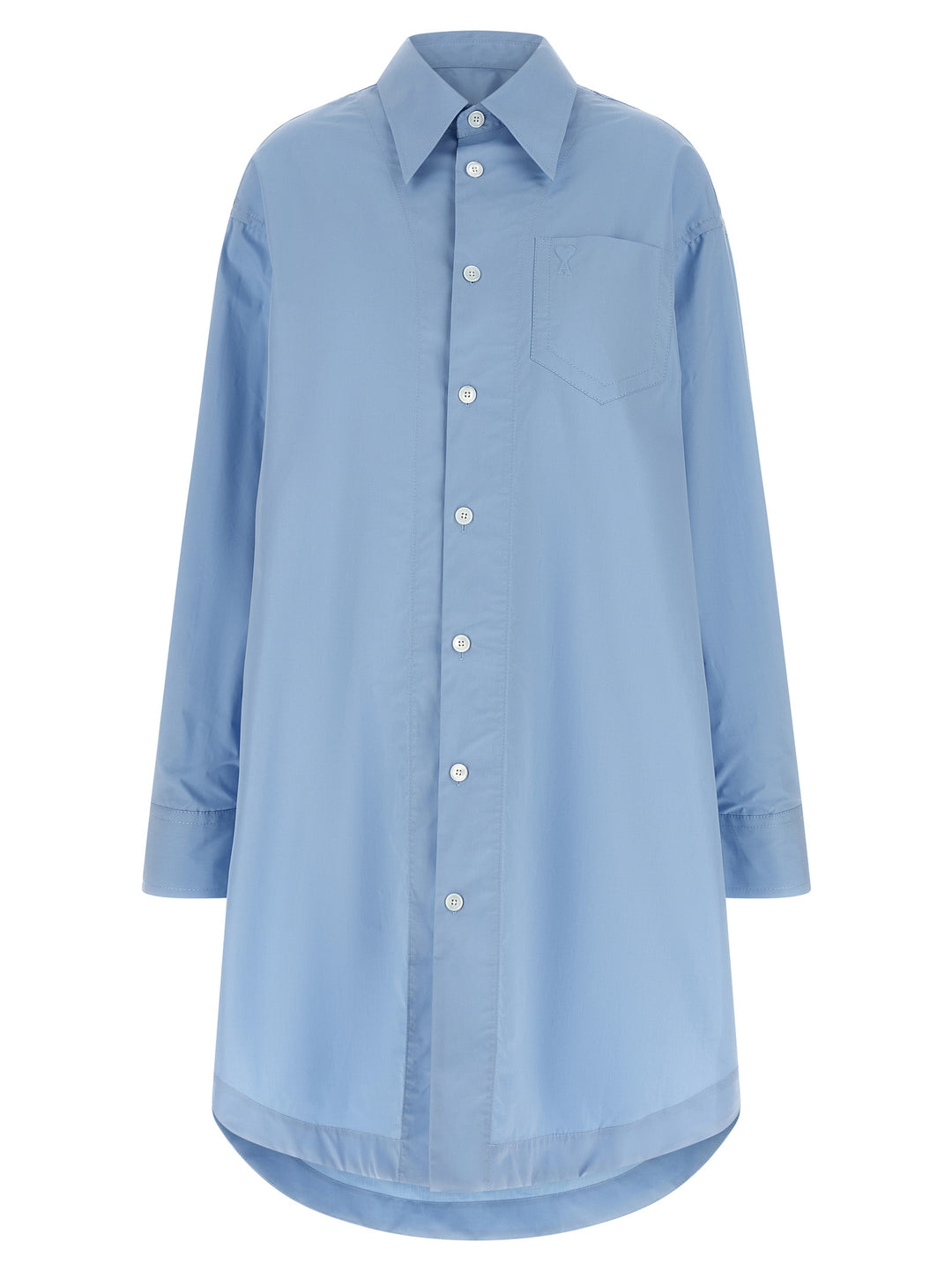 Ami Paris Ami De Coeur Dresses - Light Blue | 9b0fb394f670df128da025dbf06b36ca3c03d55a