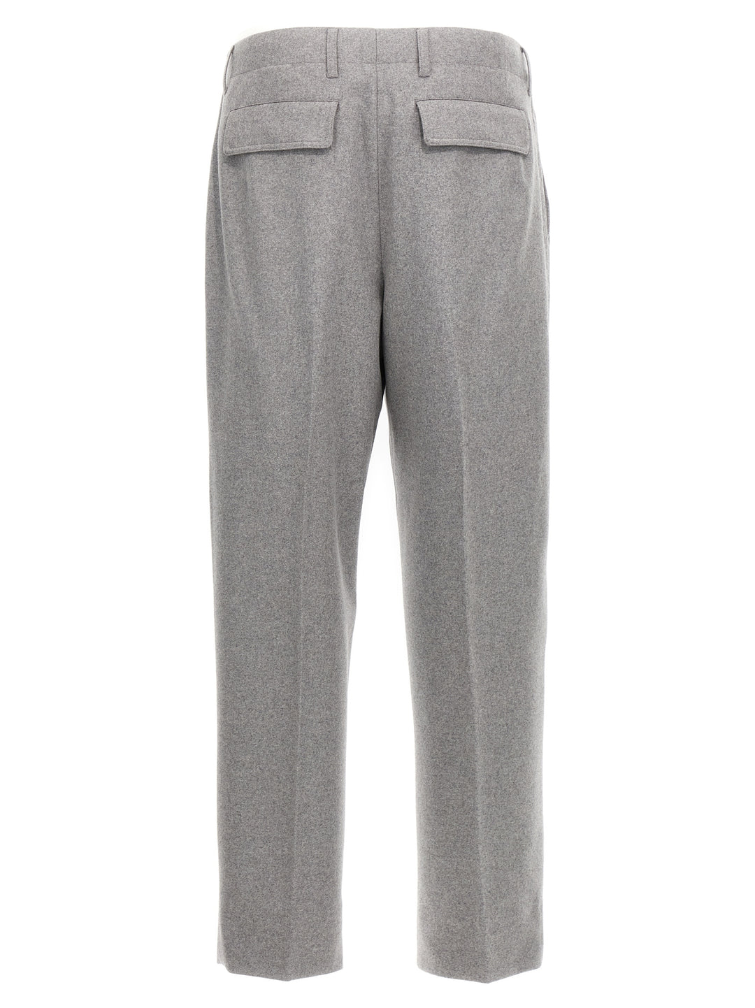 Cashmere Wool Pants Gray