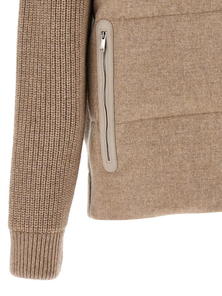 Oasi Sweater, Cardigans Beige