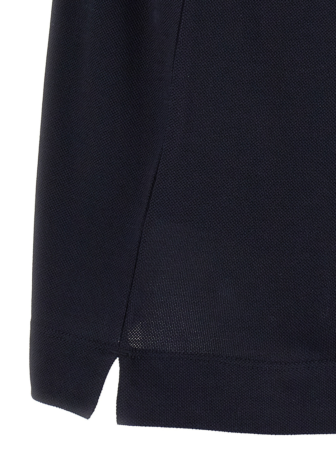 Zegna Piqué  Shirt Polo - Blue | d05e658a108b00419f143409595c66d695e4389a