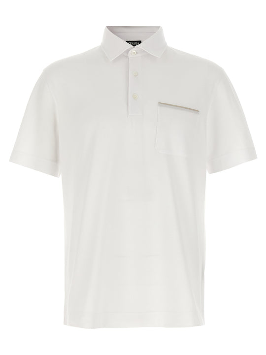 Piqué Shirt Polo White