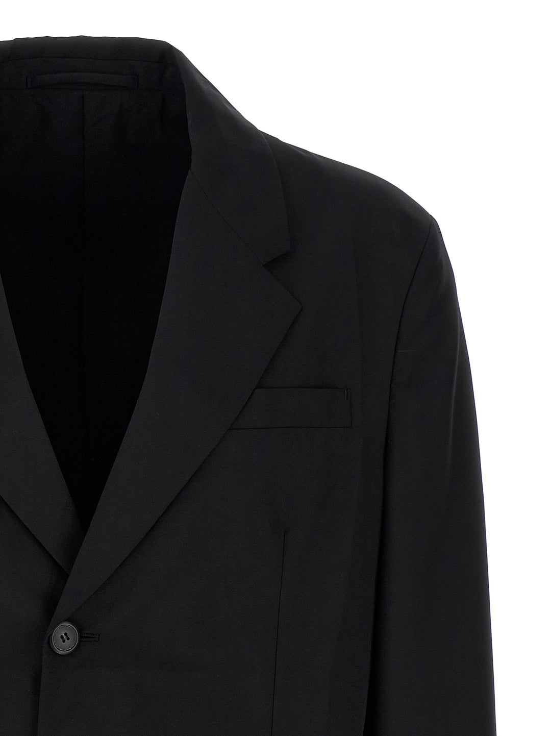 Prada Single-Breasted Blazer - Black | 51c692c2ffa48d9c5bc7b333a6fcd0274b2fdab0
