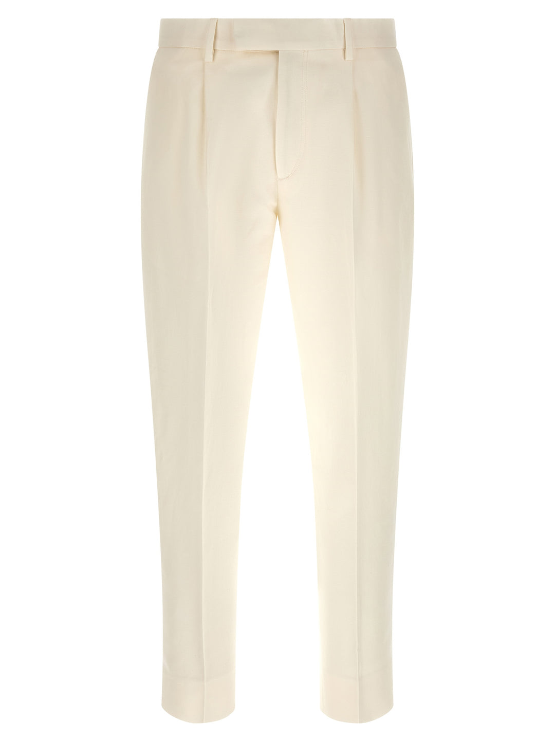 Zegna Formal Trousers Pants - White | 50e2c8499302495cc6dd1431d308c0249c85375d