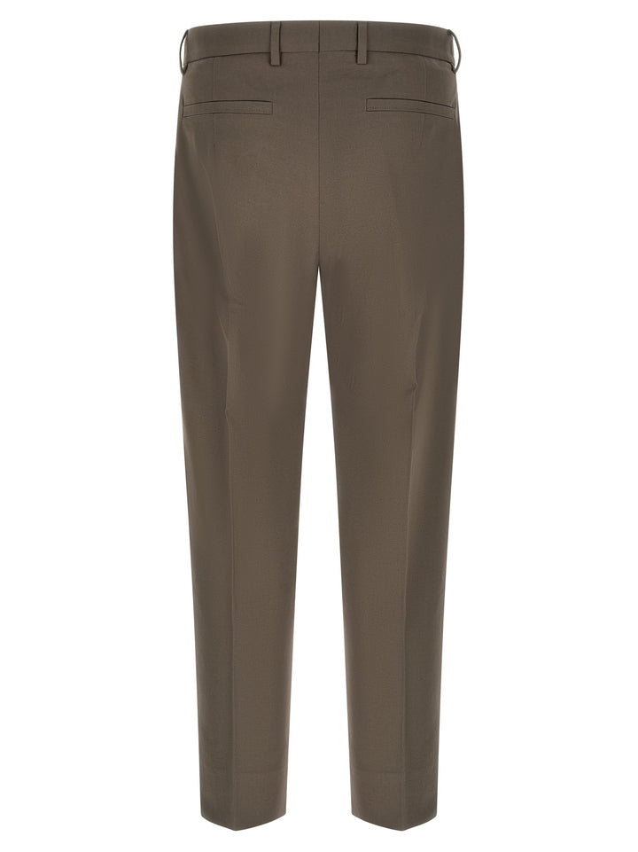 Zegna Tailored Trousers Pants - Brown | 6144055e0858ceafb0eb5e8d87664cc34464bb24
