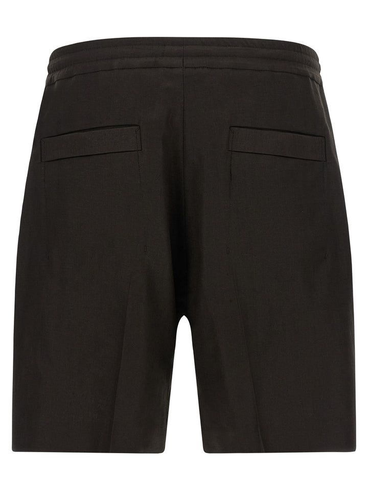 Zegna Linen Bermuda Shorts Bermuda and Short - Brown | 2d31e0d998b3f960526346e9c2081e422fbac3d5