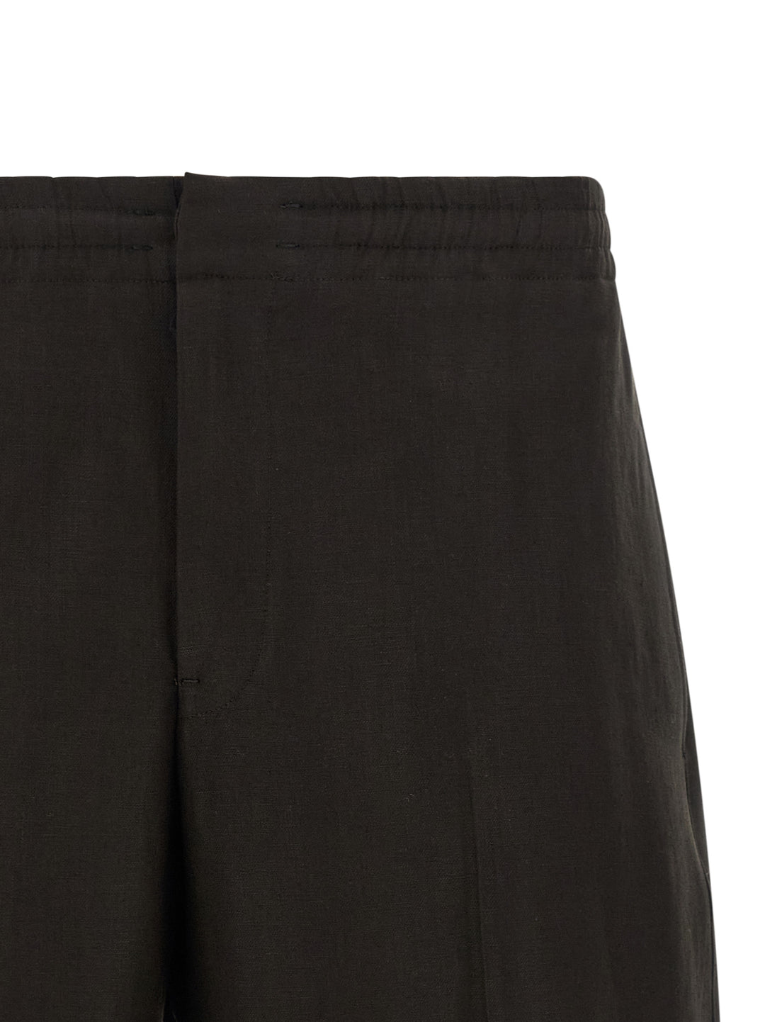 Zegna Linen Bermuda Shorts Bermuda and Short - Brown | 57df81b99f3cf3d51d8a8a68debc67655711ec6d