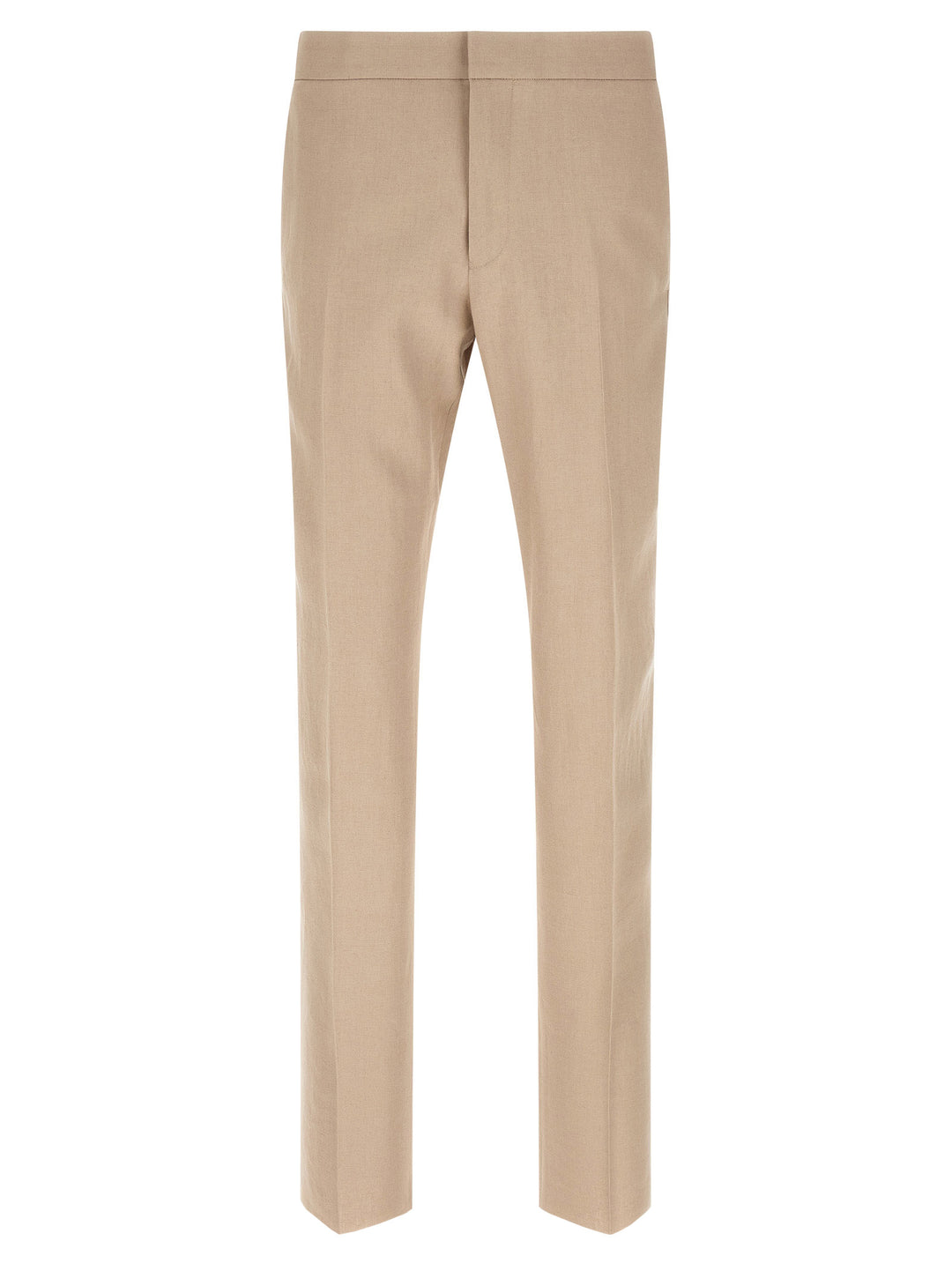 Zegna Linen Trousers Pants - Beige | 4f0fd92ae6c179f03e4f2dfa16f7feb99b74394e