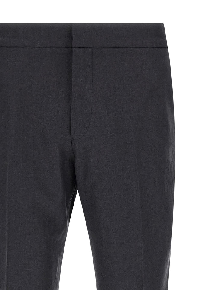 Zegna Linen Trousers Pants - Blue | f0d59c69c79a8374a21546fe7557f3a33161151b