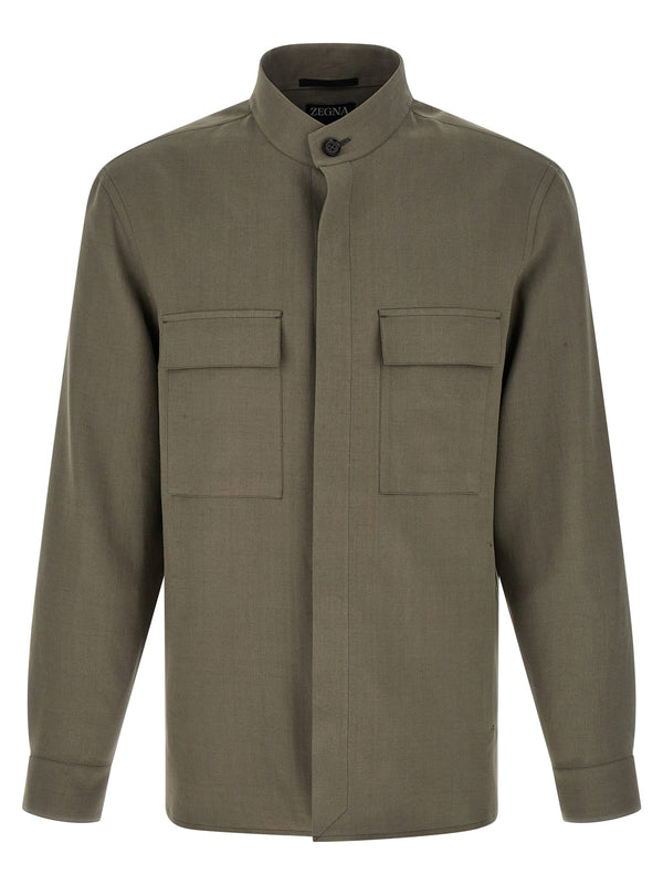 Oasi Lino Shirt And Blouse Gray