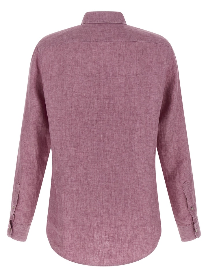 Zegna Oasi Lino Polo - Pink | 2971a8eda9f2826f4dcded73d74d407cc32a6447