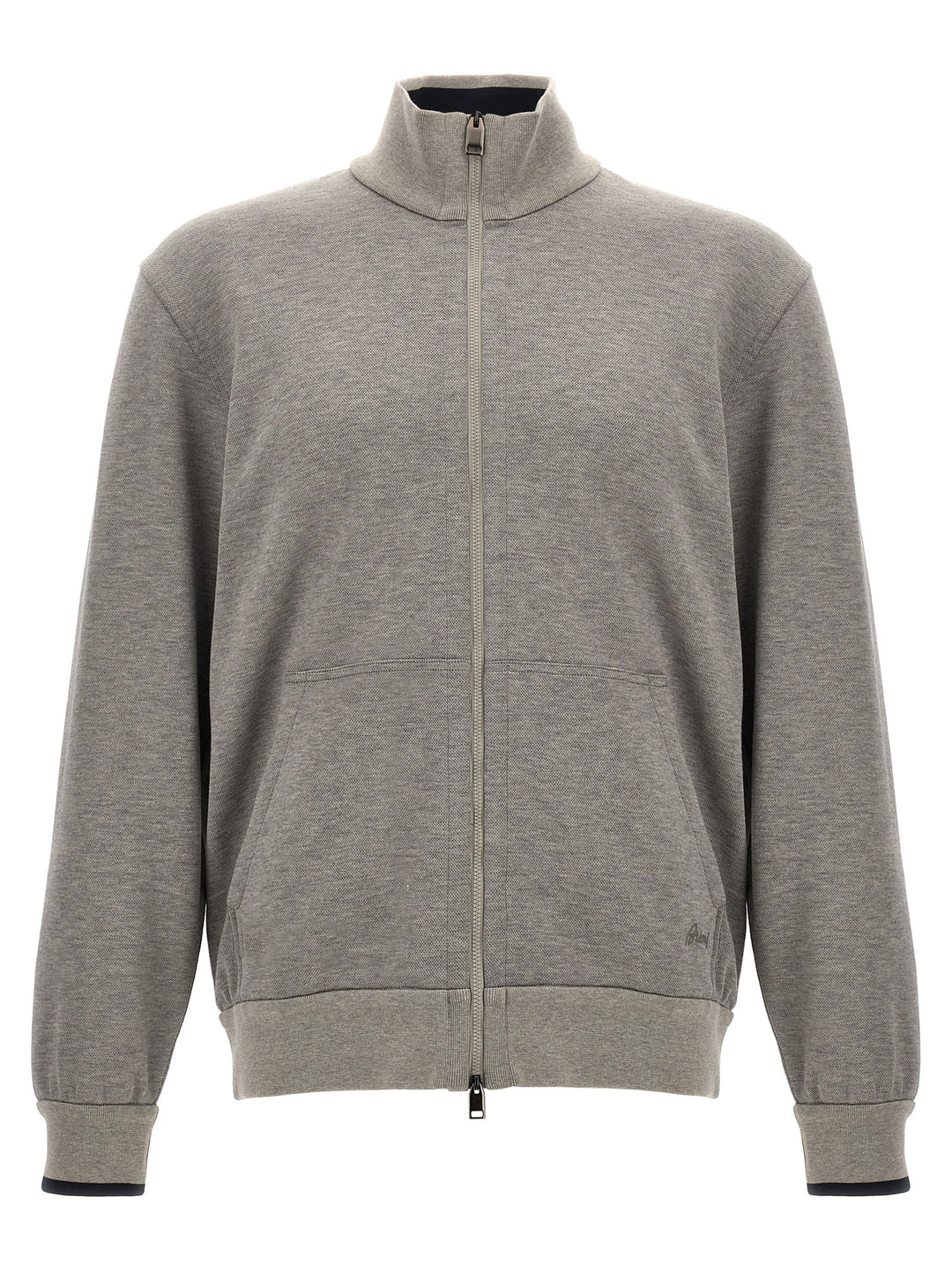 Processed Cotton Sweatshirt Gray