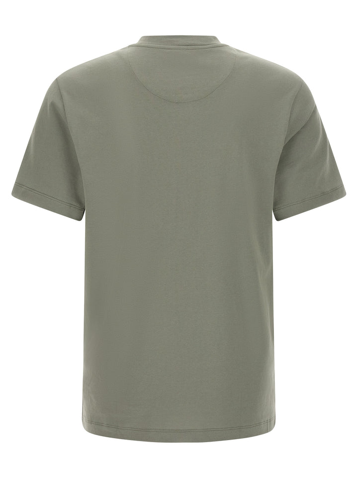 Brioni Carbonated Cotton T-shirt - Green | 4c3b24611307909ef268a59387459e406632a3ab