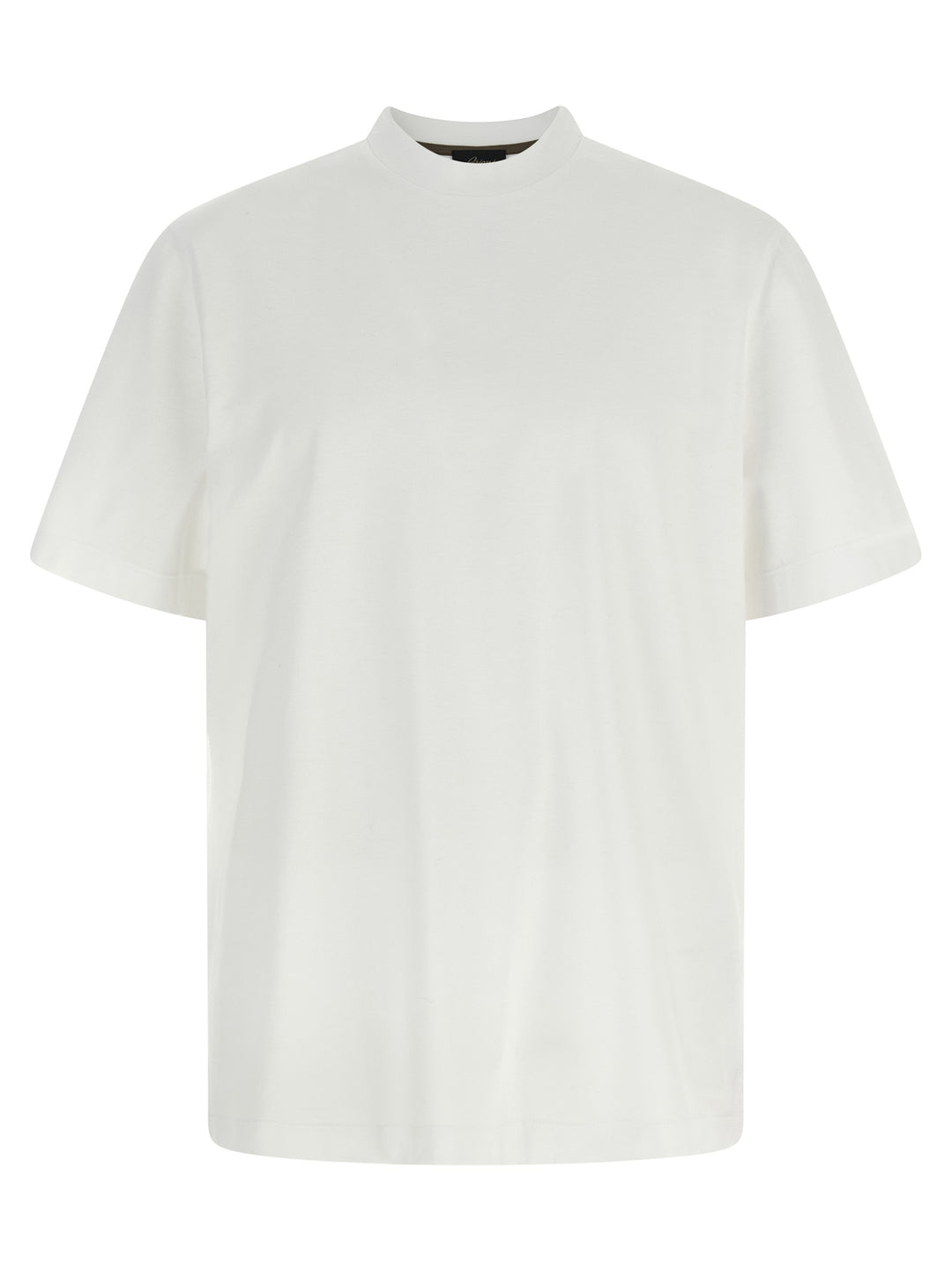 Brioni Logo T-shirt - White | 73720d1c5a4e62b281f7b3c17dbee619d6f00778