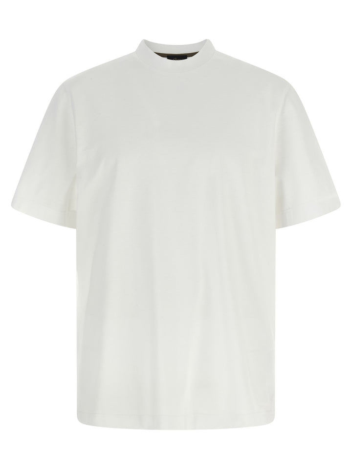 Brioni Logo T-shirt - White | 73720d1c5a4e62b281f7b3c17dbee619d6f00778