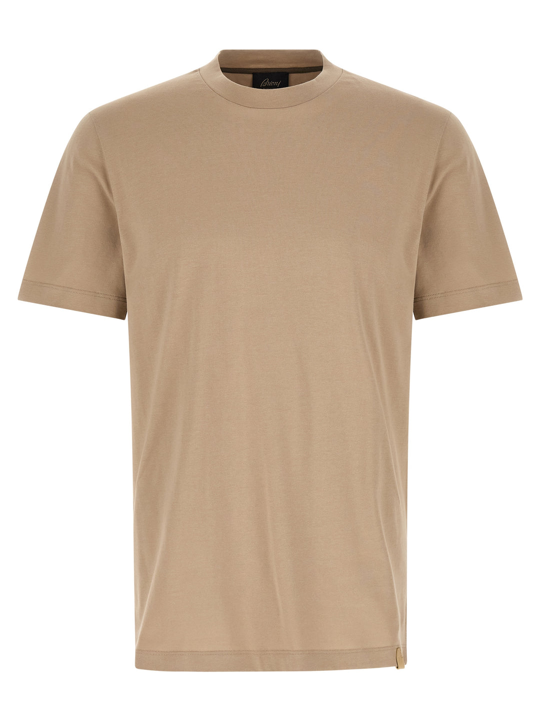 Brioni Carbonated Cotton T-shirt - Beige | 3c04f2daa101c1c97abf017b0befbd0ff8ba3735