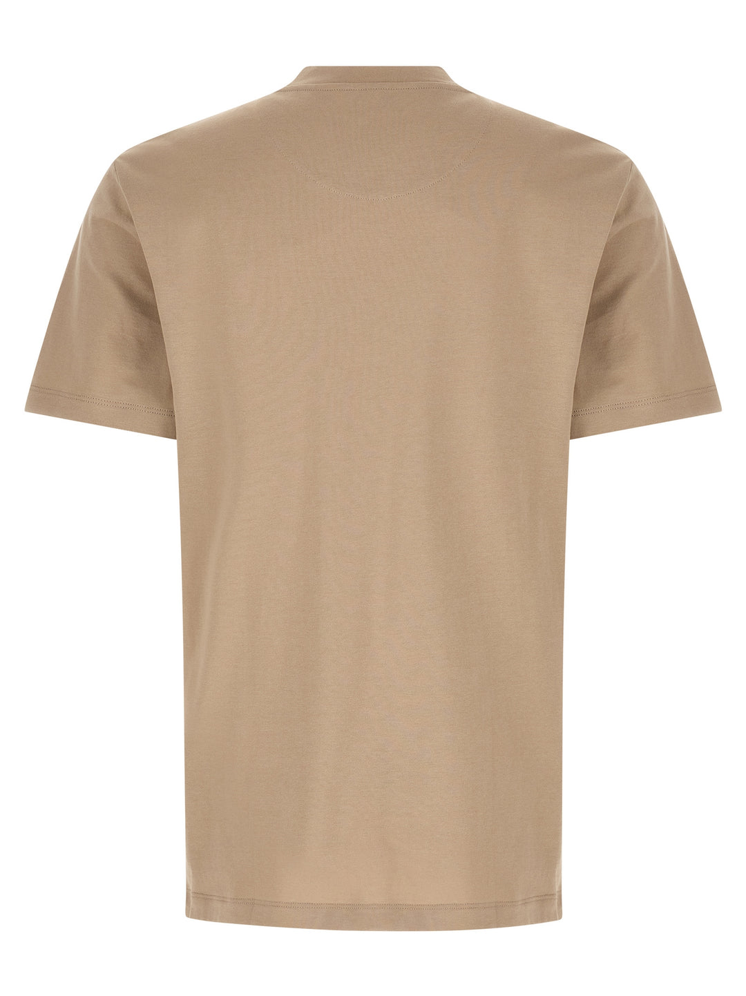 Brioni Carbonated Cotton T-shirt - Beige | 18c7a8b73d30f746bc51e44304cb630262c99d12