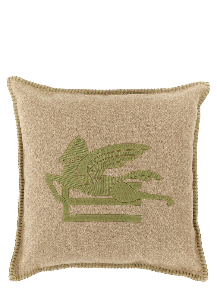 Etro Home Pegaso Cushions - Beige | 623e5fcbf60b31cb292785fe5df75cd35572701a
