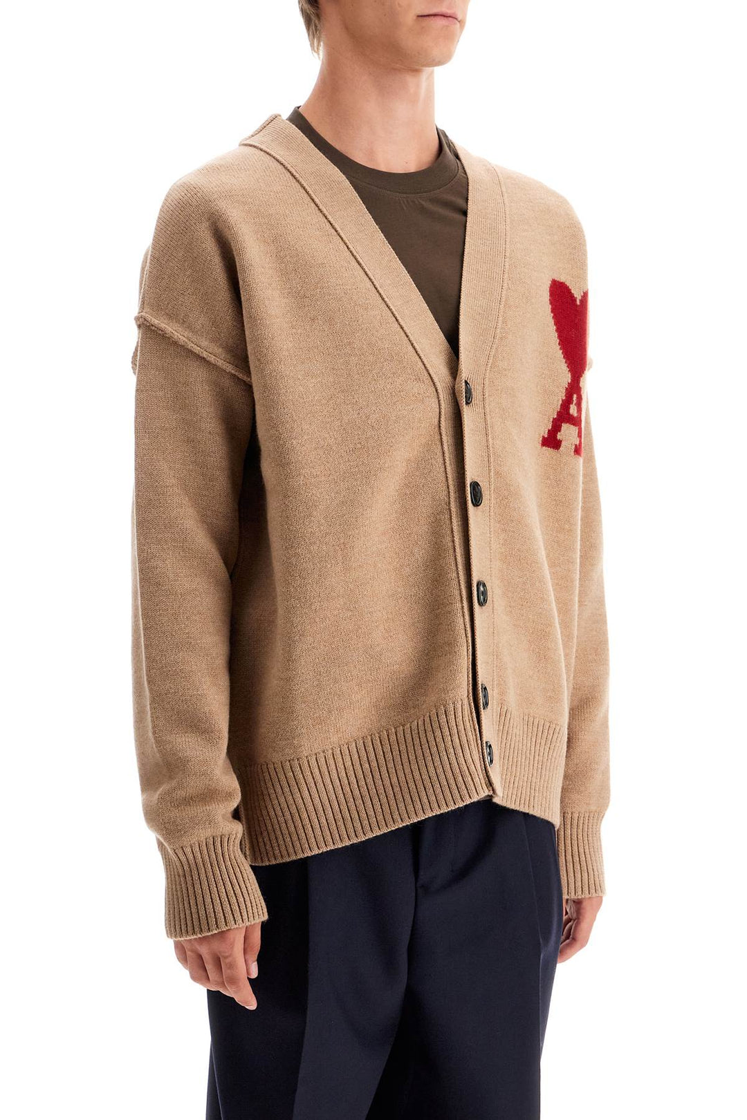 Ami De Coeur Wool Cardigan