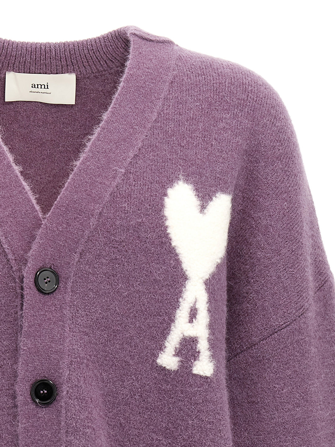 Ami De Coeur Sweater, Cardigans Purple